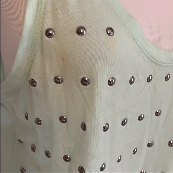 🌺 Express teal studded tank size M. - Picture 5 of 5